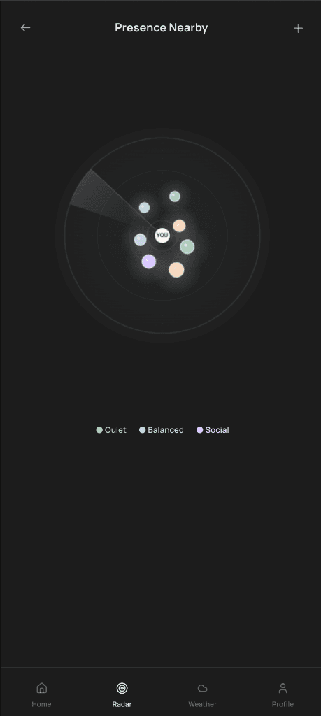 Co-Exist Radar